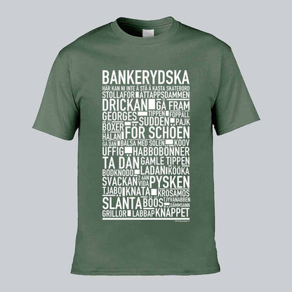 Bankerydska Dialekt Text T-shirt