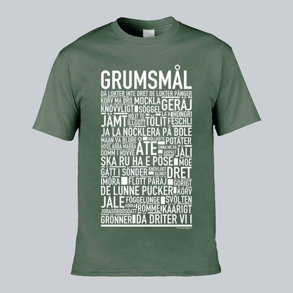 Grumsmål Dialekt Text T-shirt