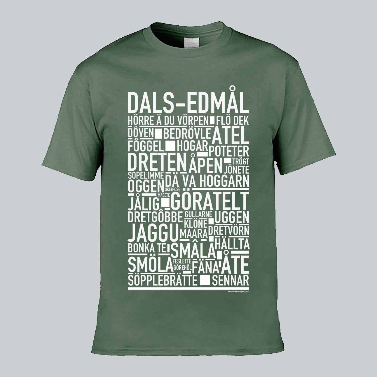 Dals-Edmål Dialekt Text T-shirt
