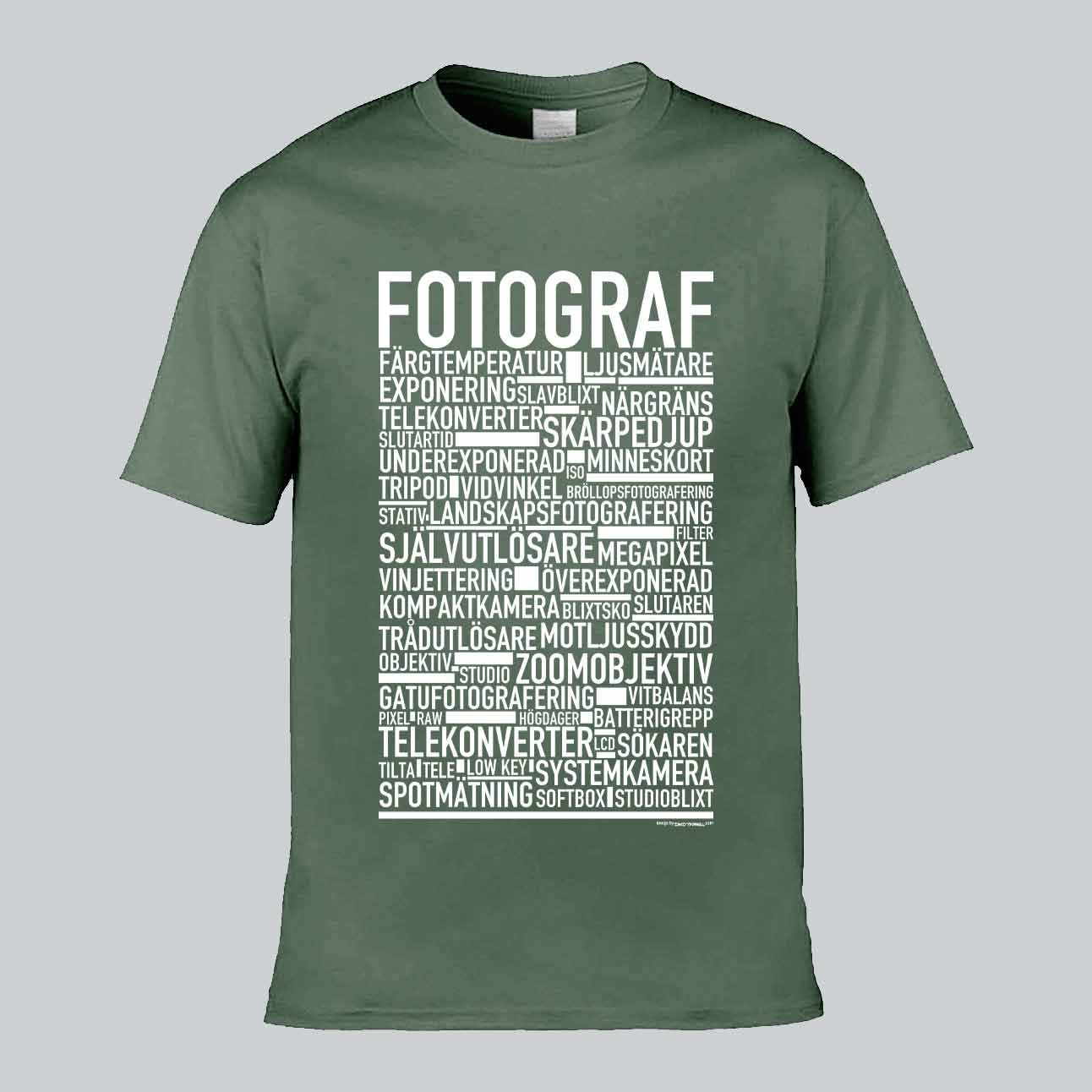 Fotograf Text T-shirt