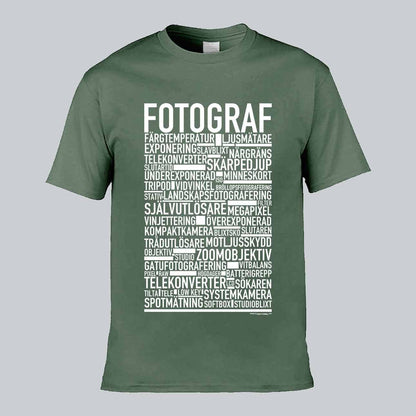Fotograf Text T-shirt