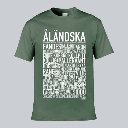 Åländska Dialekt Text T-shirt