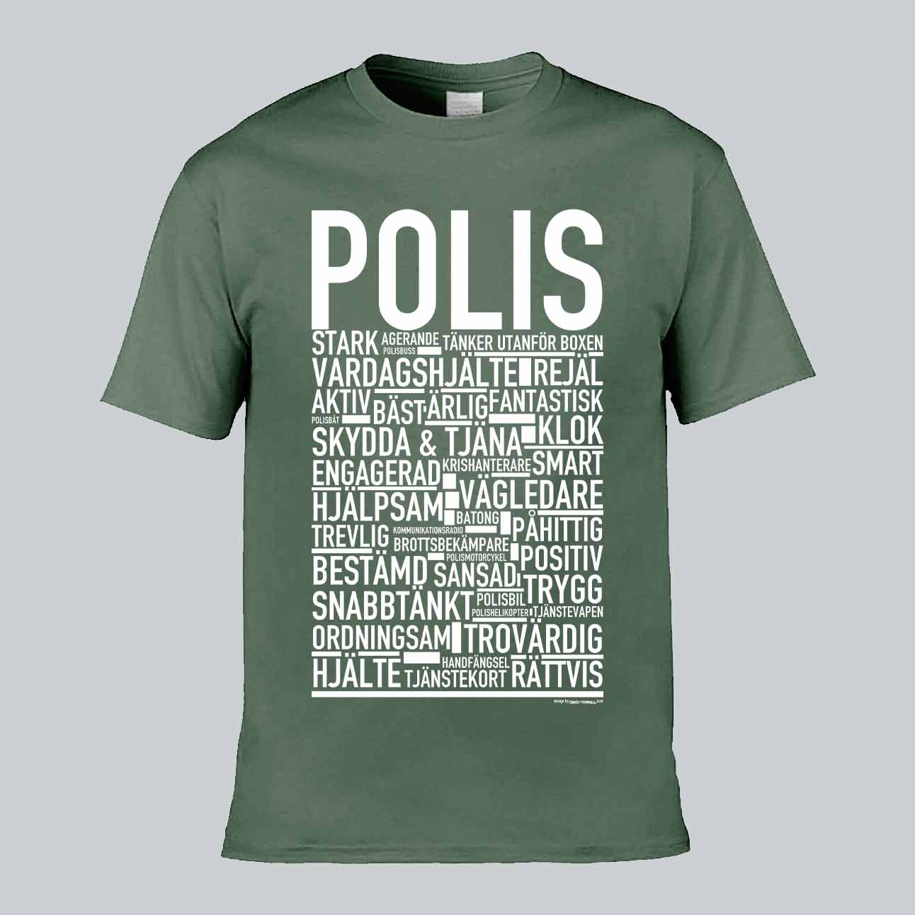 Polis Text T-shirt