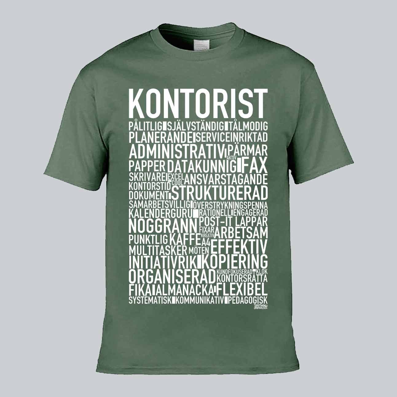 Kontorist Text T-shirt