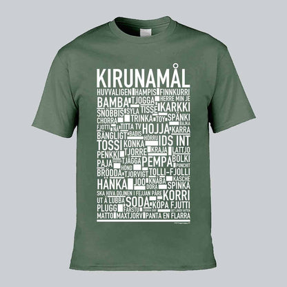 Kirunamål Dialekt T-shirt