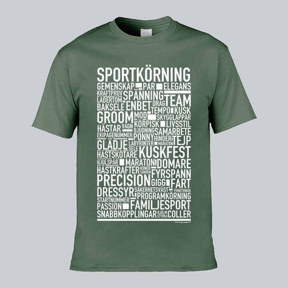 Sportkörning Text T-shirt