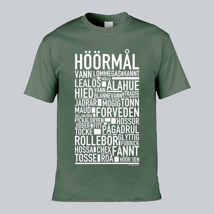 Höörmål Dialekt Text T-shirt