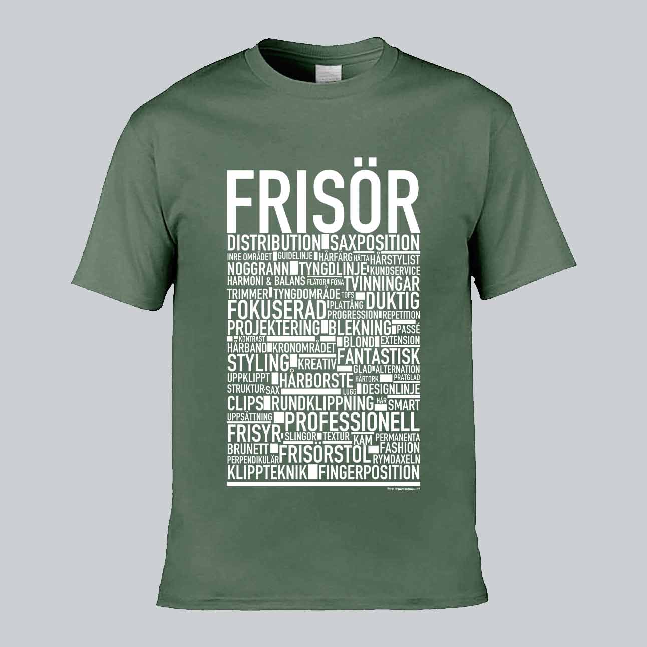 Frisör Text T-shirt