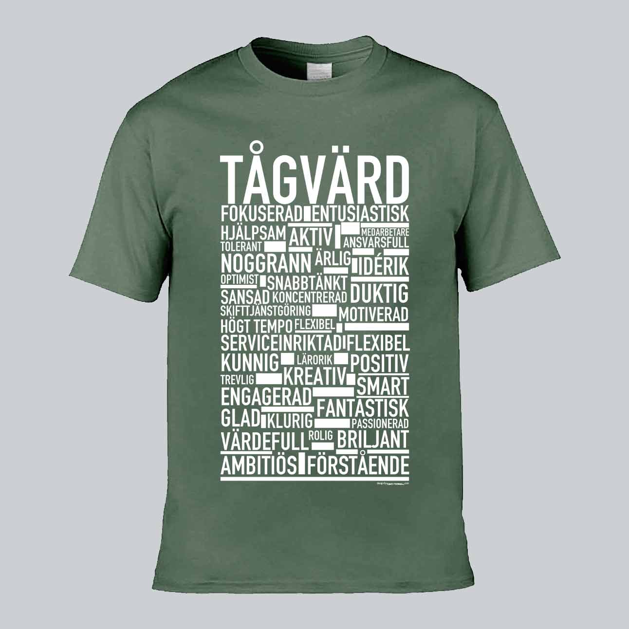 Tågvärd Text T-shirt