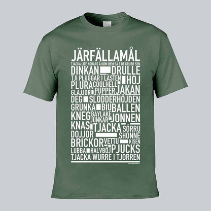 Järfällamål Dialekt Text T-shirt