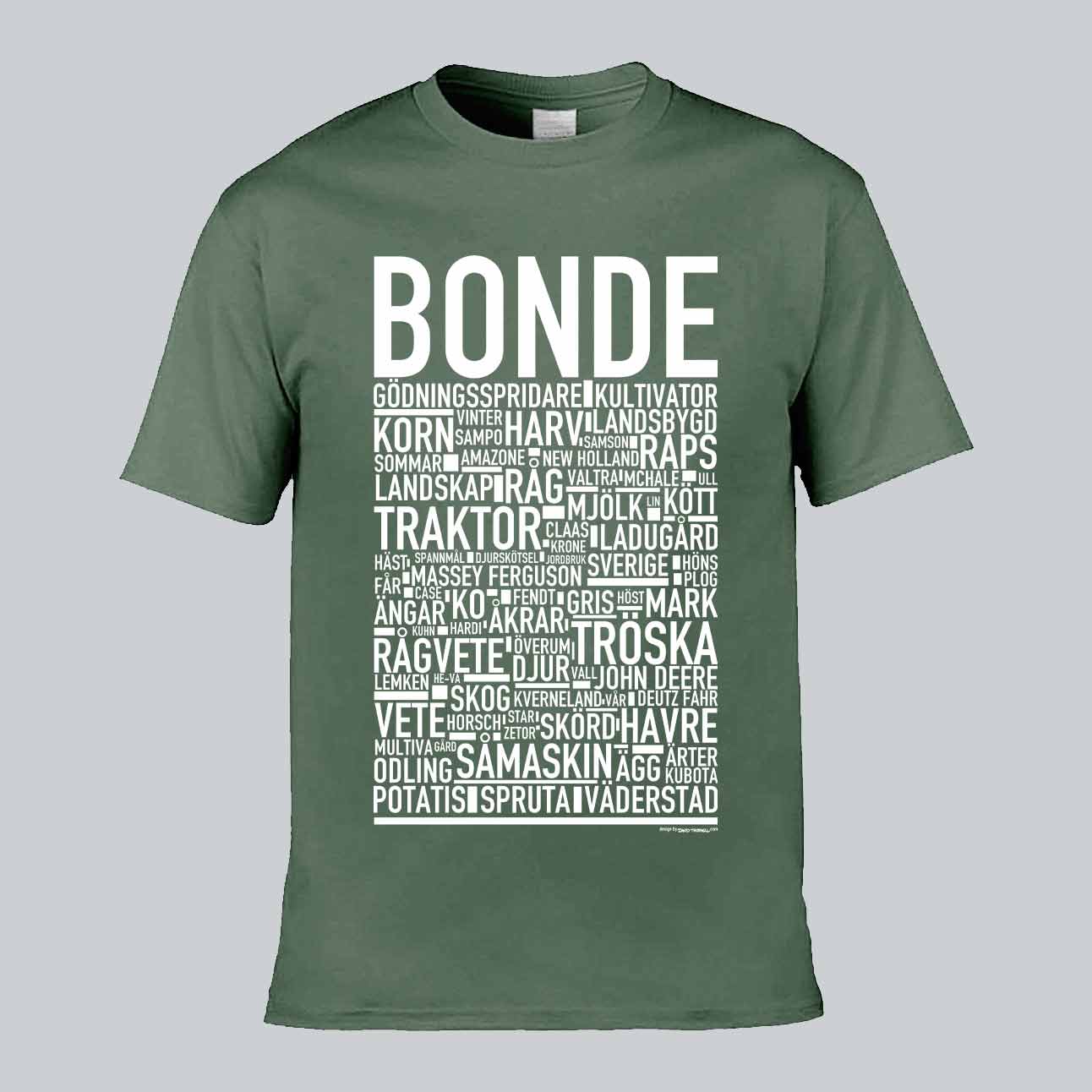 Bonde Ej John Deere Text T-shirt