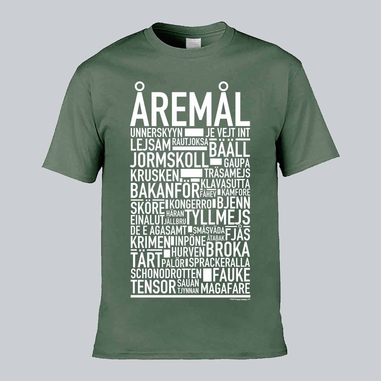 Åremål Dialekt Text T-shirt