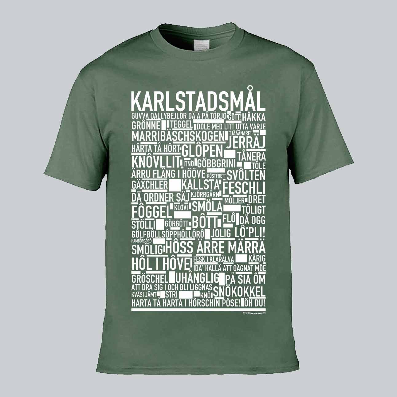 Karlstadsmål Dialekt T-shirt