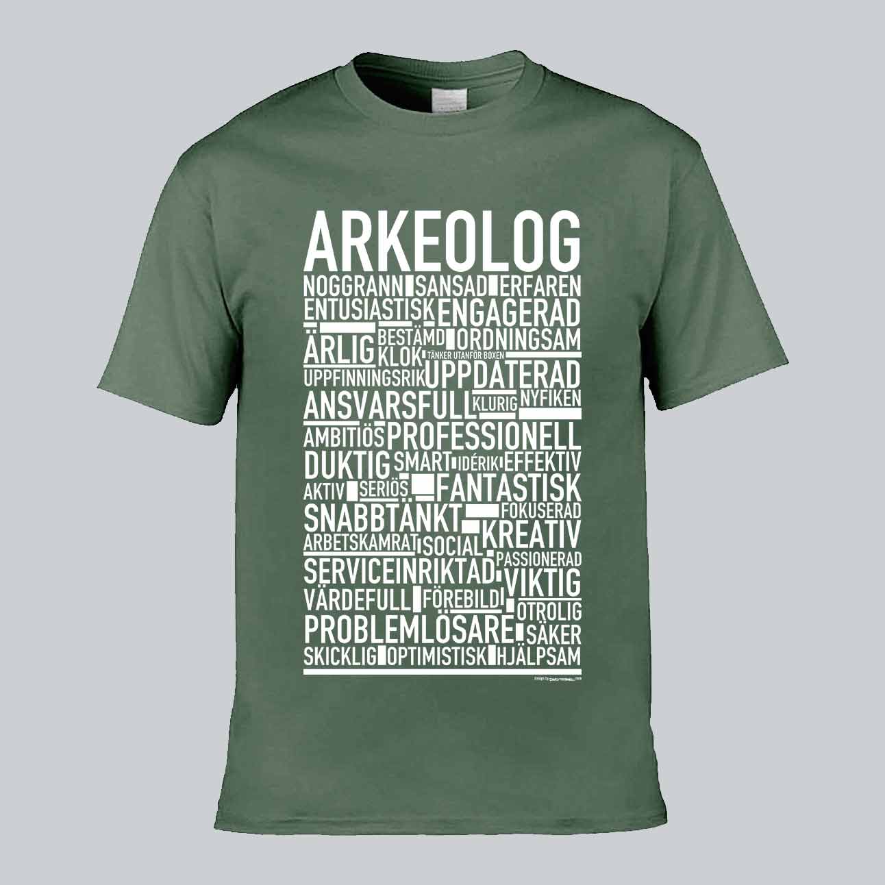 Arkeolog Text T-shirt