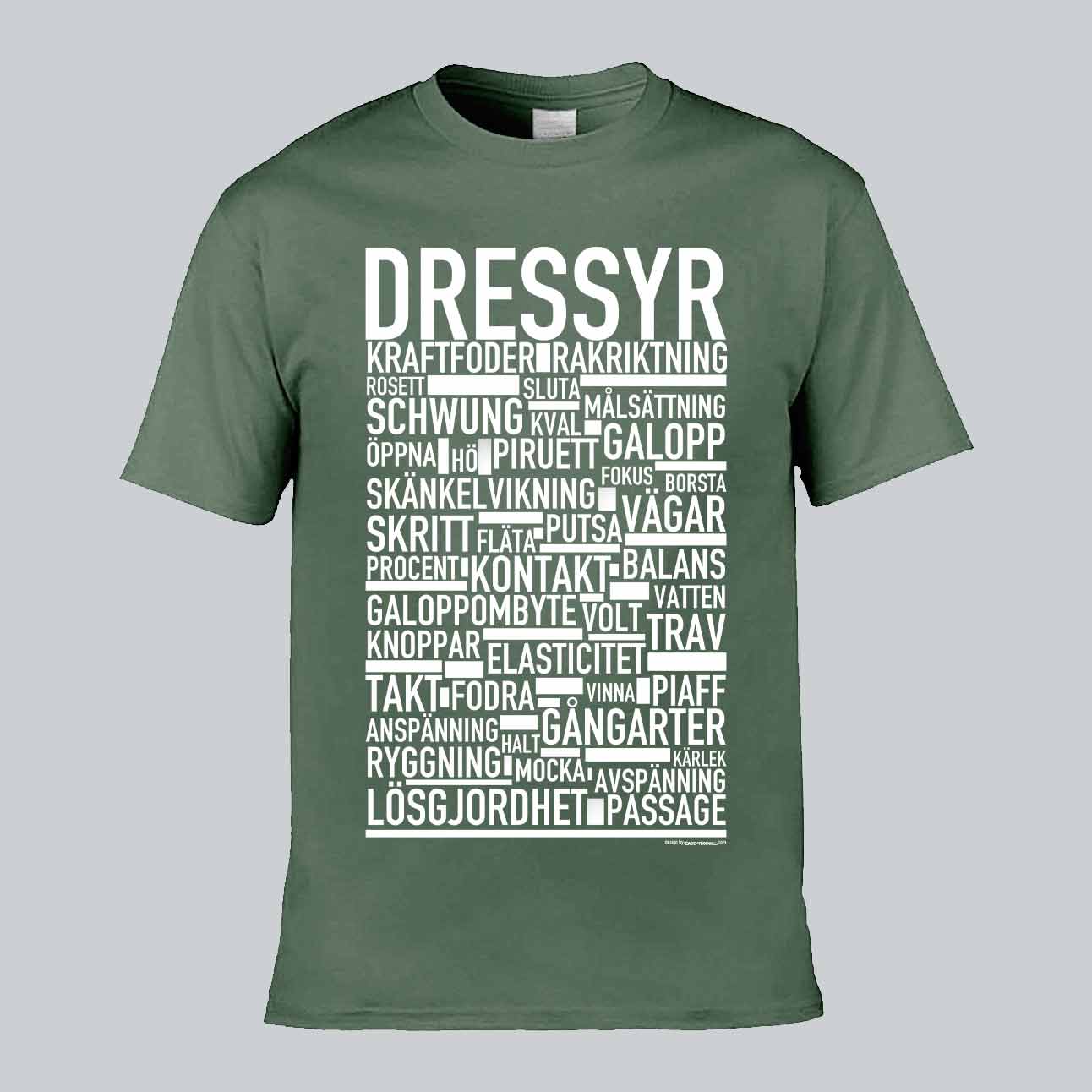 Dressyr Text T-shirt