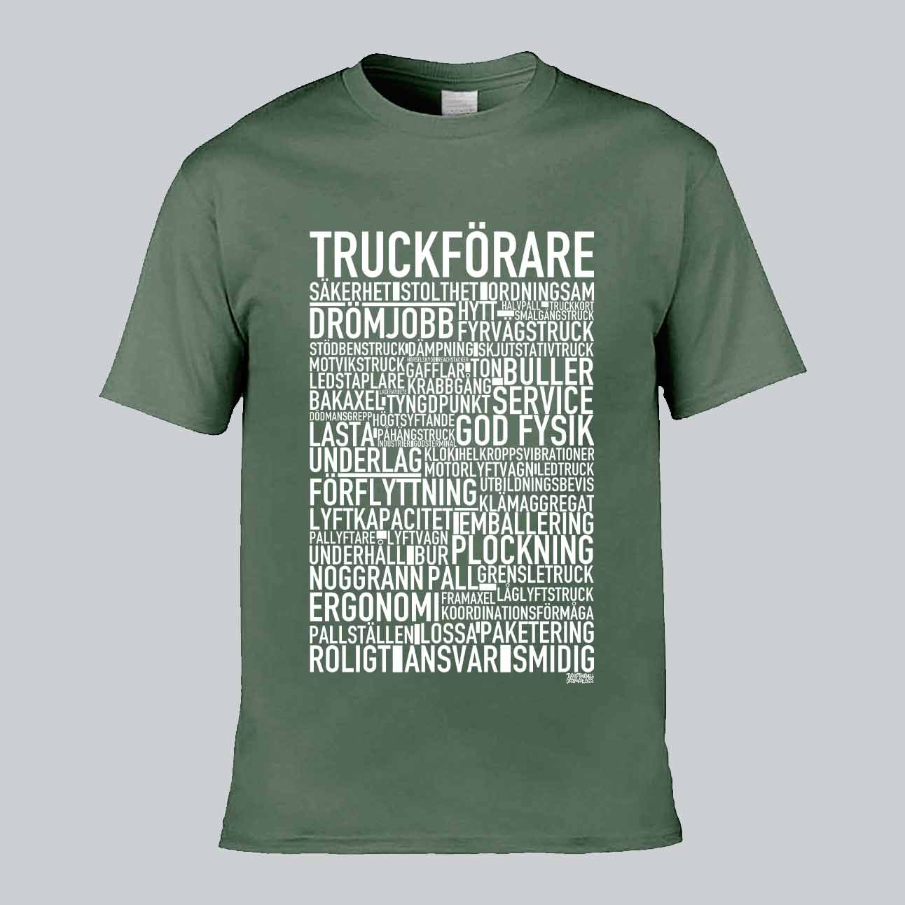 Truckförare Text T-shirt