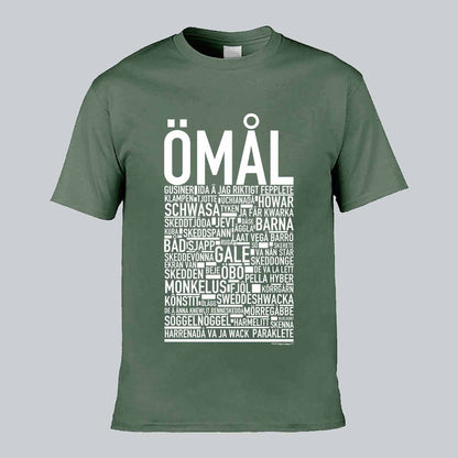 Ömål Dialekt Text T-shirt