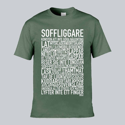 Soffliggare Text T-shirt