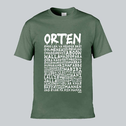 Orten Graffiti Dialekt Text T-shirt