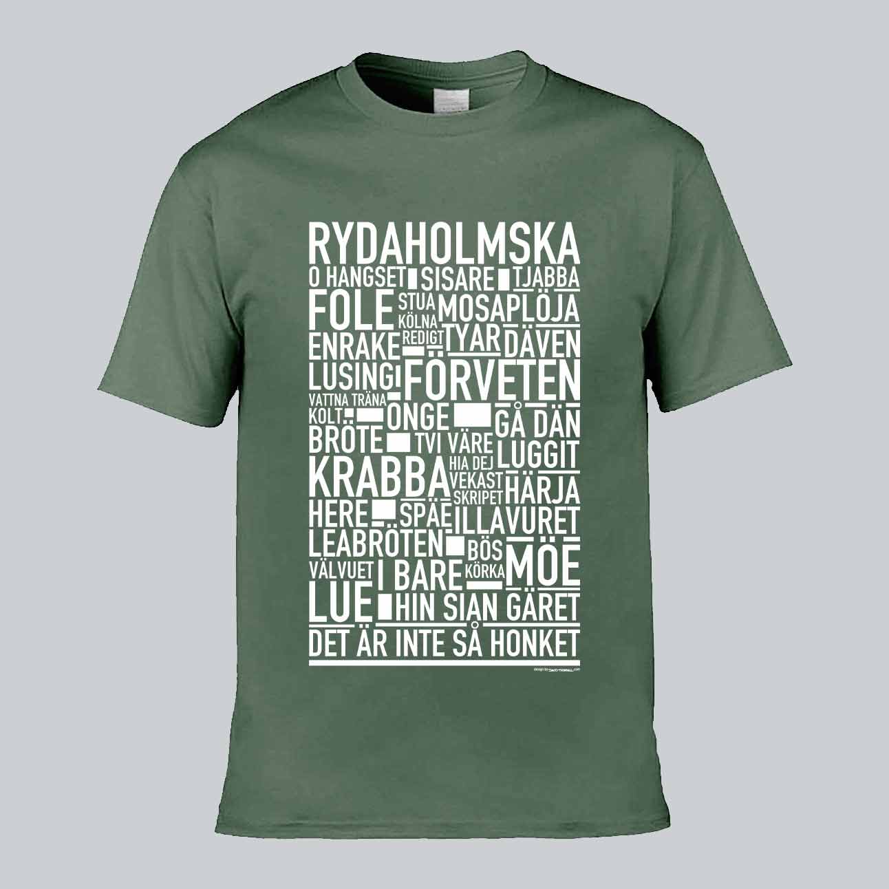Rydaholmska Dialekt Text T-shirt