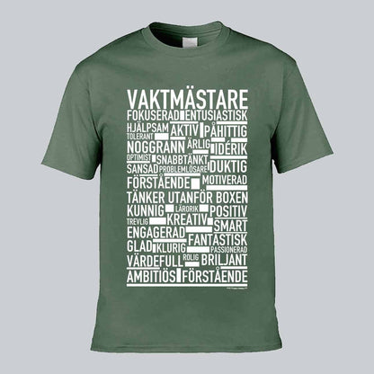 Vaktmästare Text T-shirt