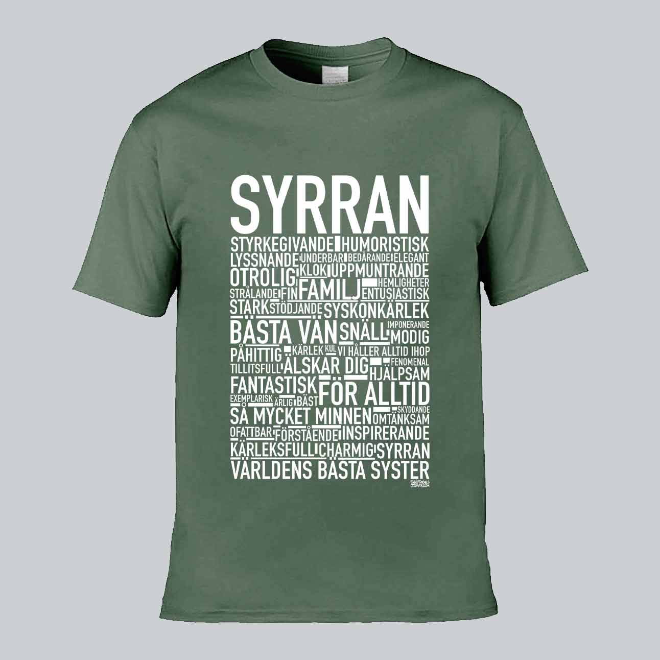 Syrran 2024 Text T-shirt