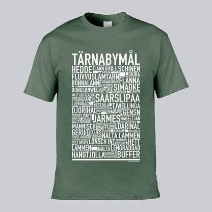 Tärnabymål Dialekt Text T-shirt