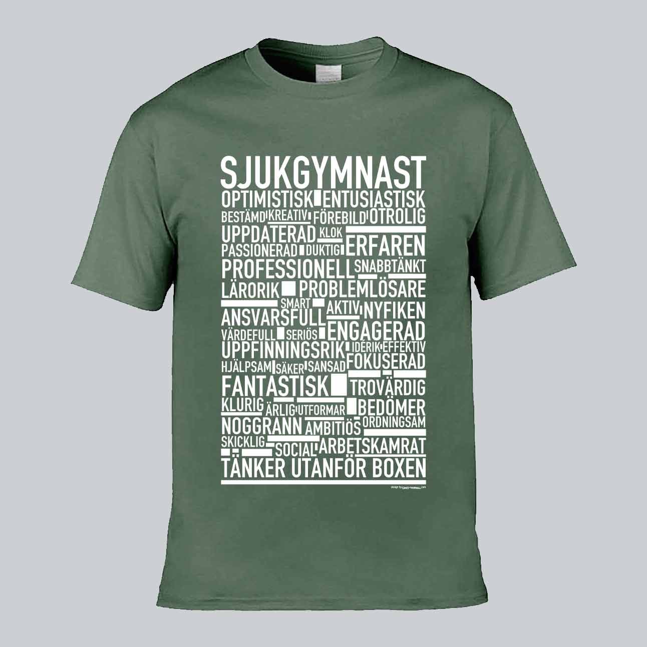 Sjukgymnast Text T-shirt