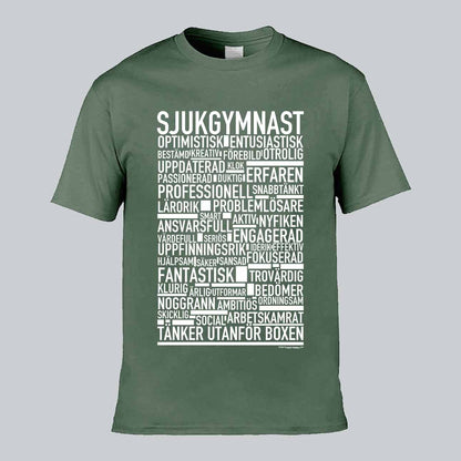 Sjukgymnast Text T-shirt