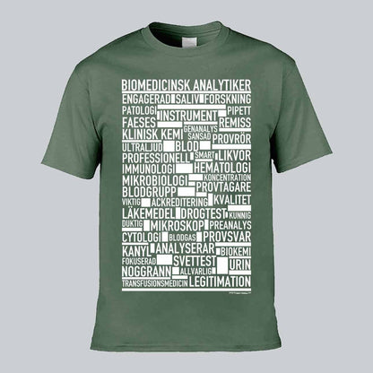 Biomedicinsk Analytiker Text T-shirt