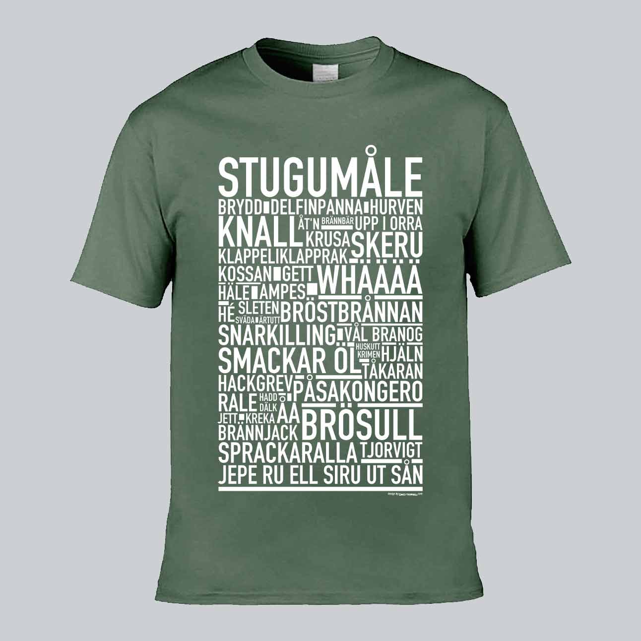 Stugumåle Dialekt Text T-shirt