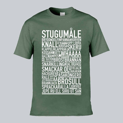 Stugumåle Dialekt Text T-shirt
