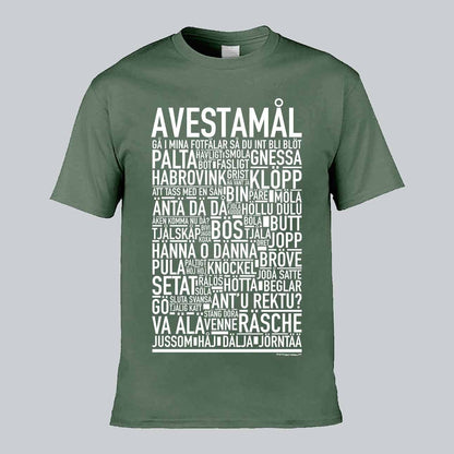 Avestamål Dialekt Text T-shirt