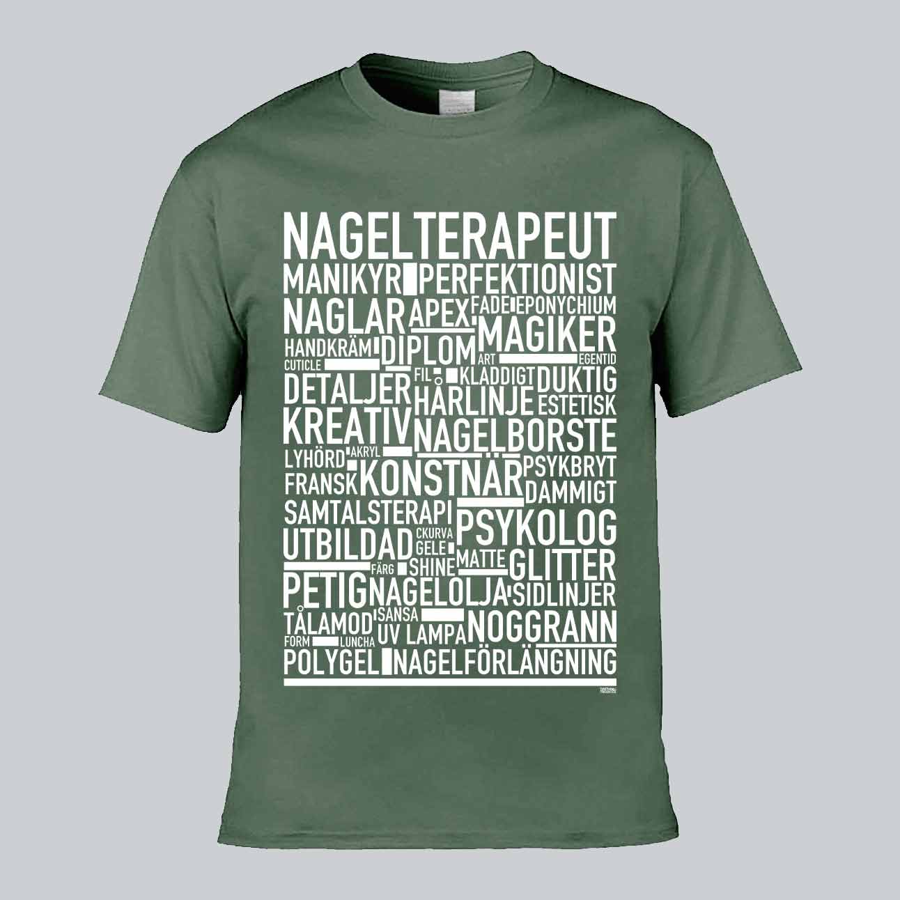 Nagelterapeut Text T-shirt