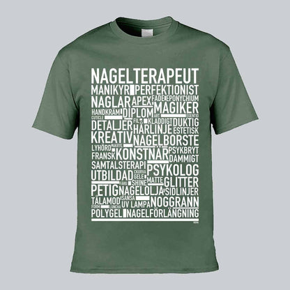 Nagelterapeut Text T-shirt