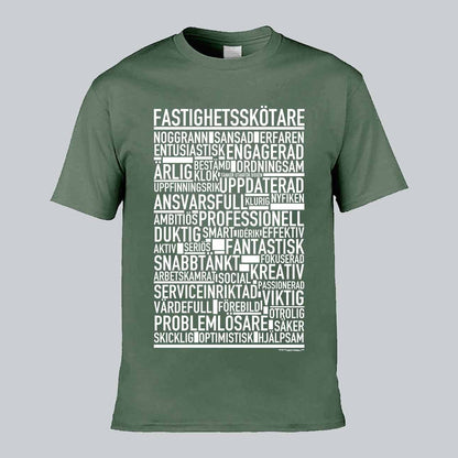Fastighetsskötare Text T-shirt