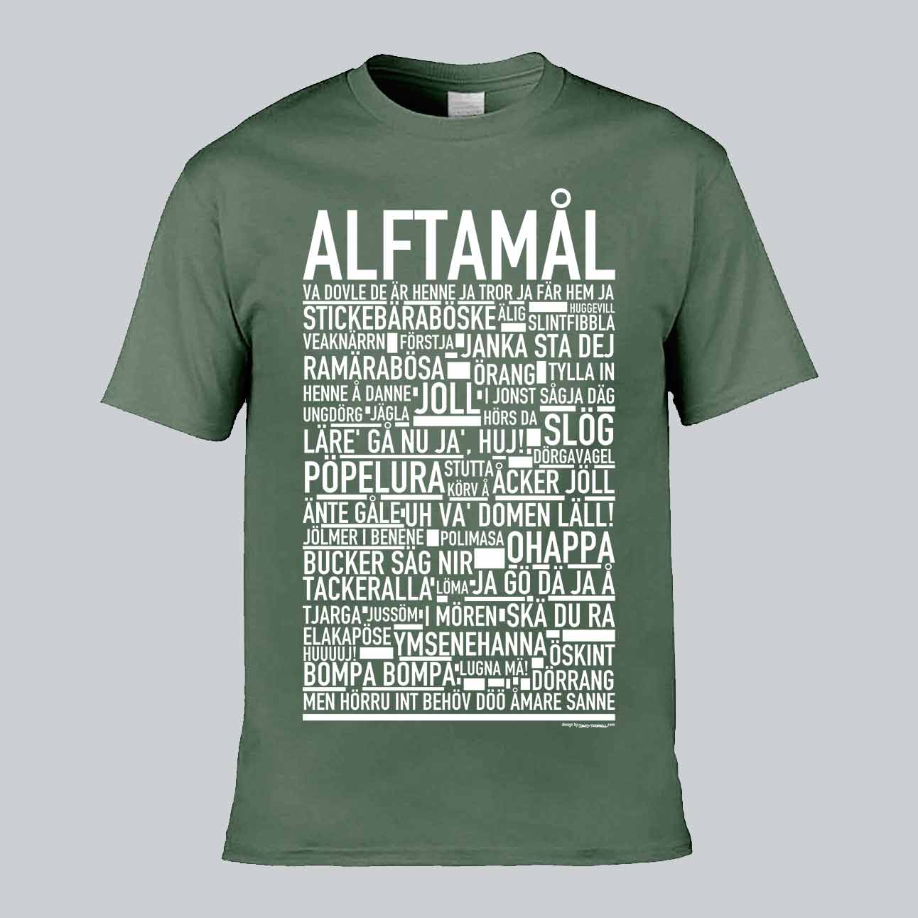Alftamål Dialekt Text T-shirt
