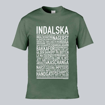Indalska Dialekt Text T-shirt