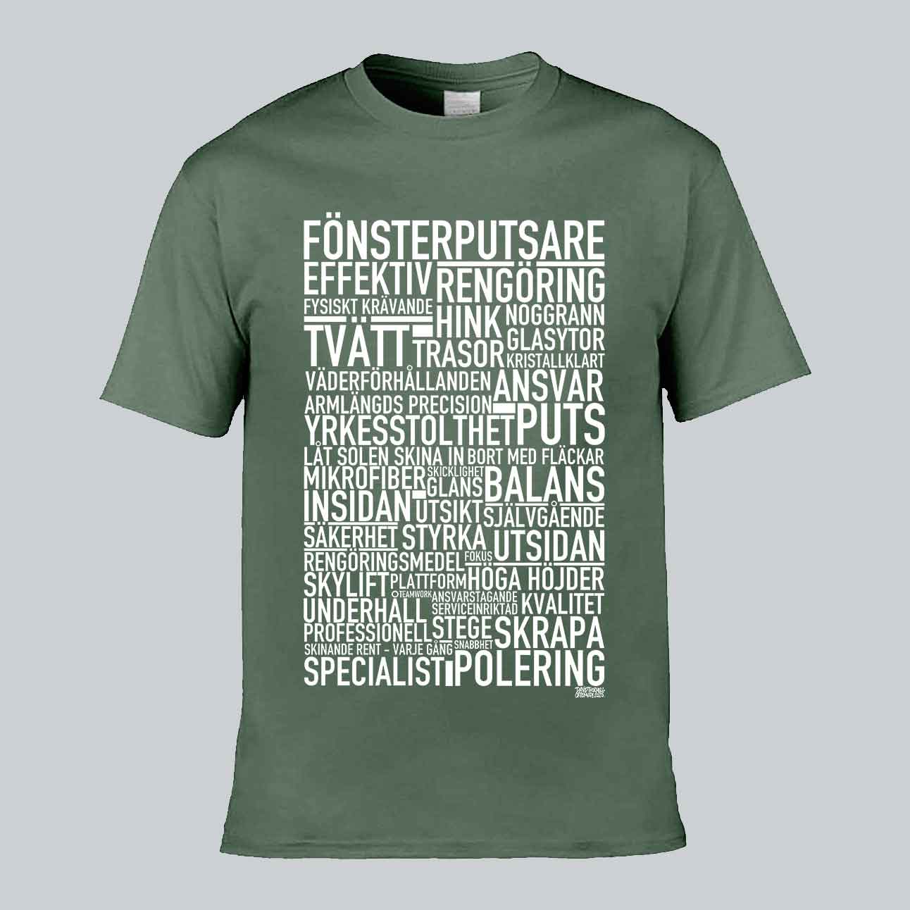 Fönsterputsare Text T-shirt