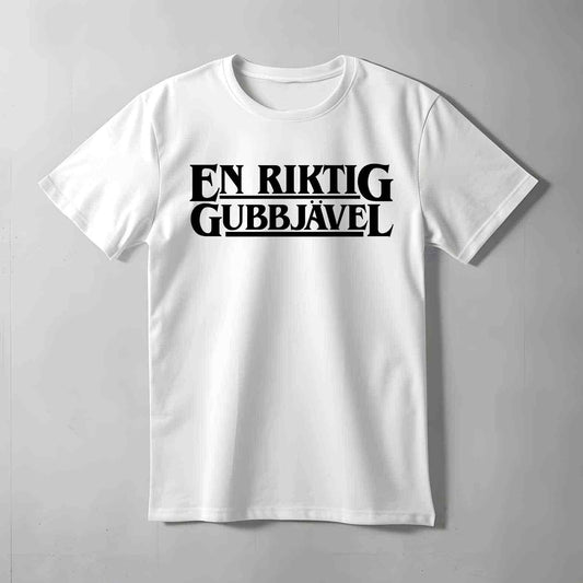 En Riktig Gubbjävel T-shirt