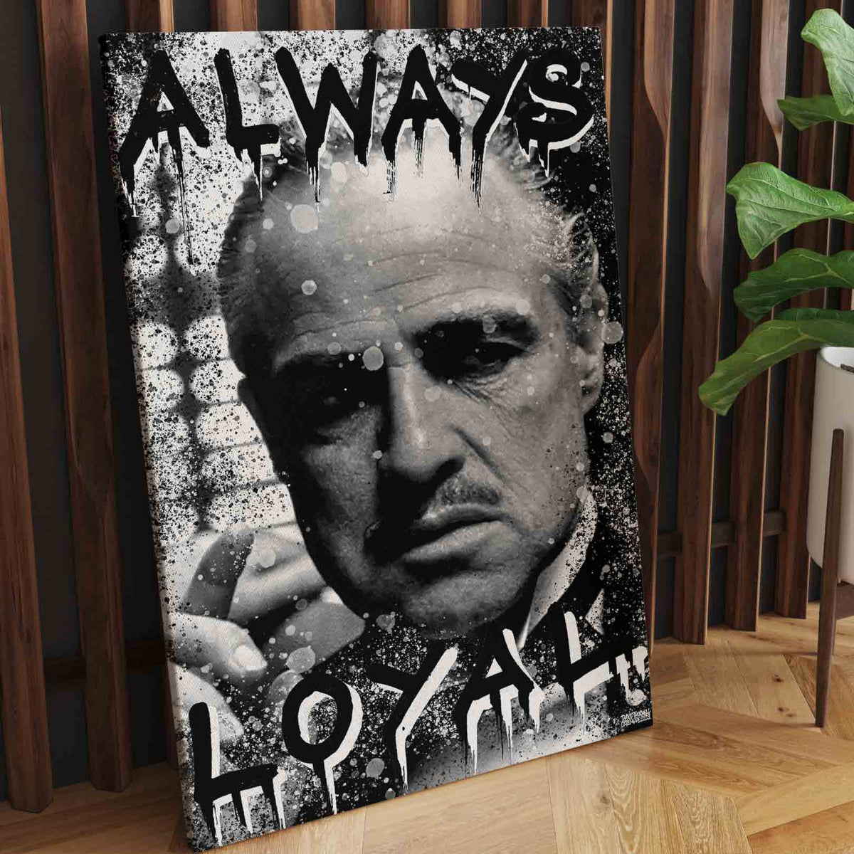 The Godfather Loyal Canvas