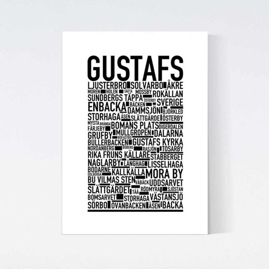 Gustafs Text Poster