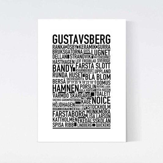 Gustavsberg Text Poster