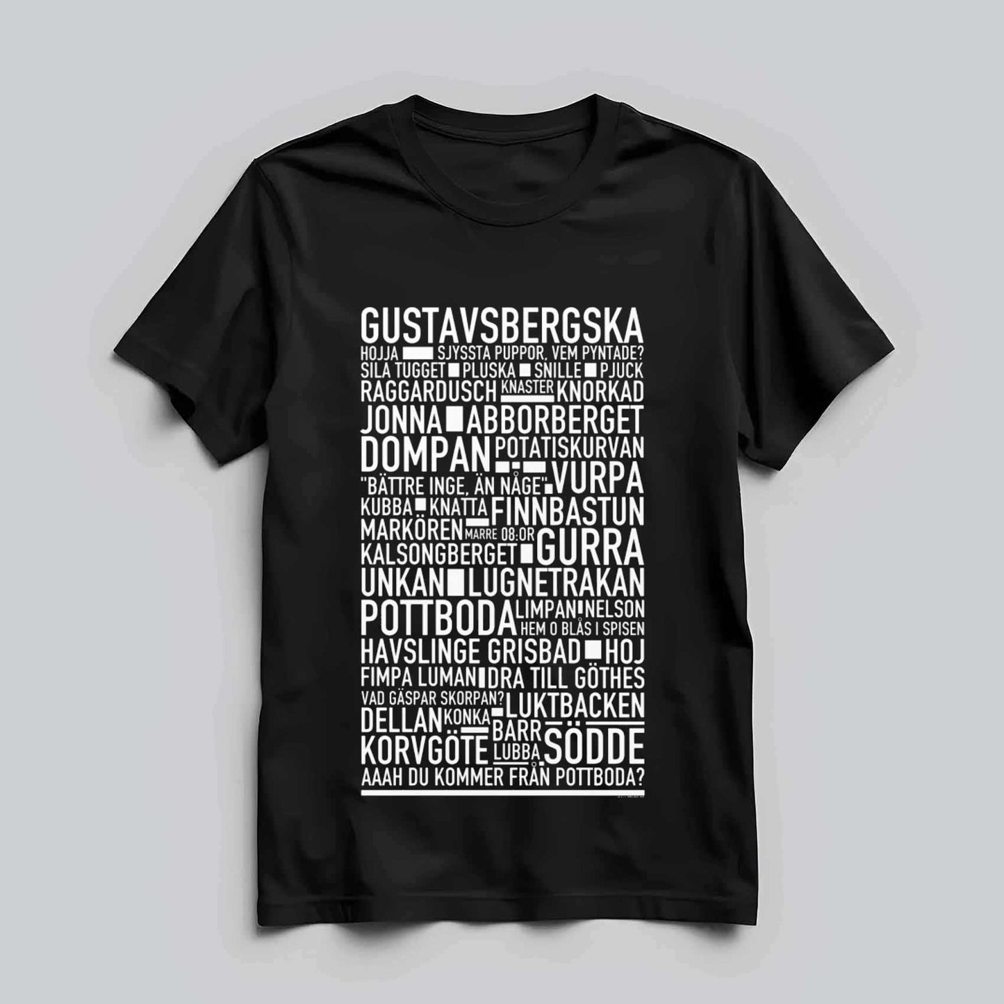 Gustavsbergska Dialekt T-shirt Poster