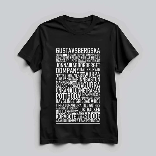 Gustavsbergska Dialekt T-shirt Poster