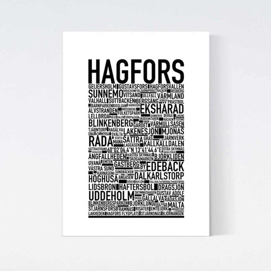 Hagfors Text Poster