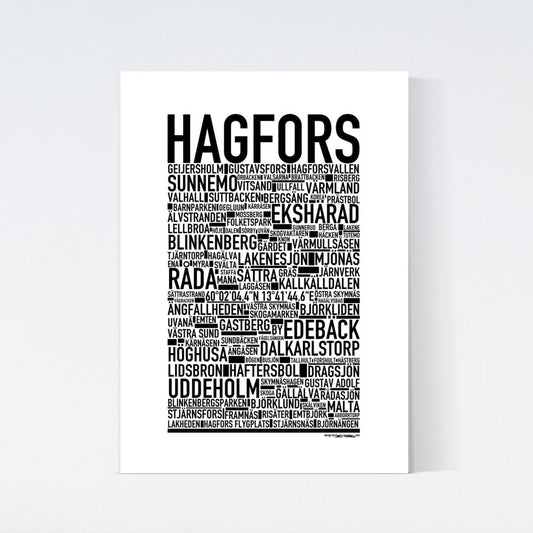 Hagfors Text Poster