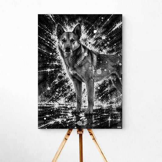 Hälleforshund Canvas