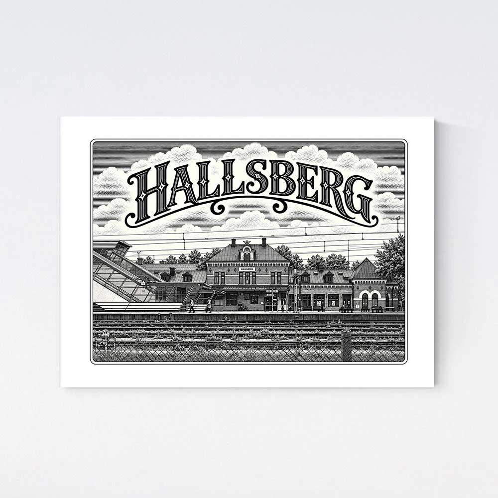 Hallsberg Nostalgi Poster