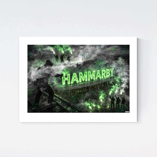 Hammarby 3 Arena Poster